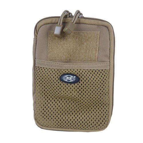 MFH - Organizer Pouch - Small - Polyester - Coyote Tan - 30606R - Side Pockets & Organizers