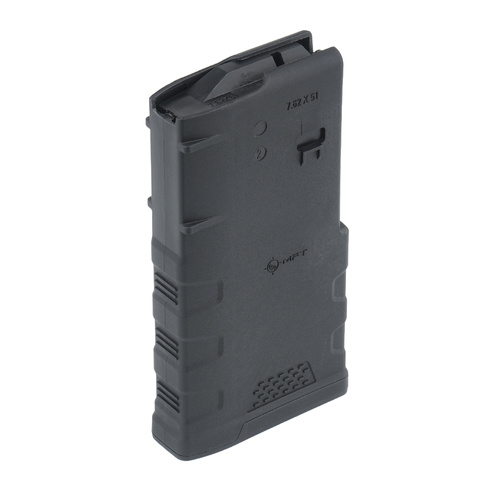 MFT - Polymer Magazine RD Extreme Duty for AR-10A / SR25 / M110 - 7.62x51 mm/.308 - 20 Rounds - Black - 20EXD762x51 - AR Magazines