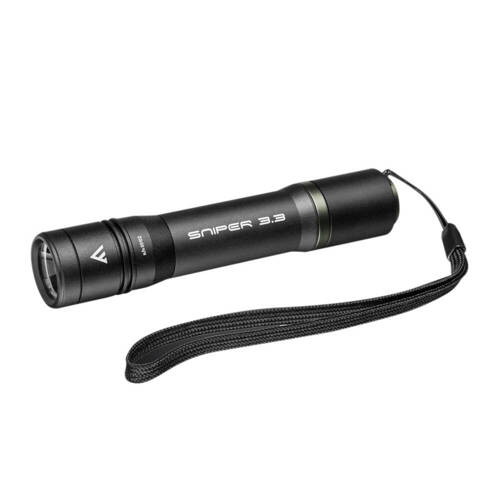 Mactronic - LED Flashlight Sniper 3.3 - 1020 lm - 2800 mAh - Black - THH0064 - LED Flashlights