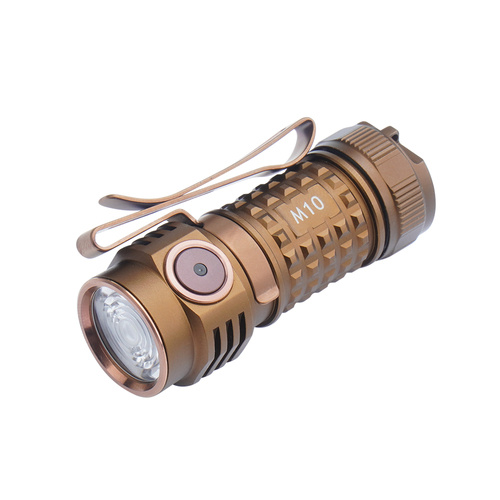 Mactronic - Rechargeable LED Flashlight Sirius M10 - 1000 lm - Coyote Brown - THH0171 - LED Flashlights