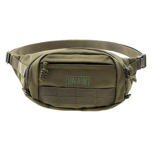 Magnum - PLOVER Hip Bag - 2 L - MOLLE - Olive Green - 92800308791 - Leg & Waist Bags