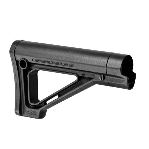 Magpul - MOE® Fixed Carbine Stock - Mil-Spec - Black - MAG480 - Stocks for AR