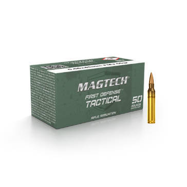 Magtech - .223 Rem FMJ 55 gr / 3.6 g rifle ammunition. - Rifle Ammunition