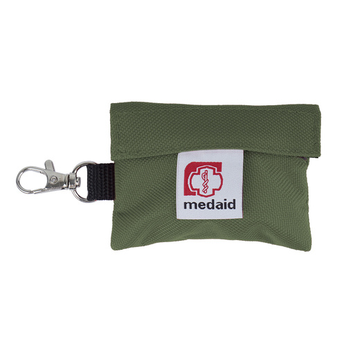 Medaid - First Aid Kit Keychain Plus - Green - First Aid