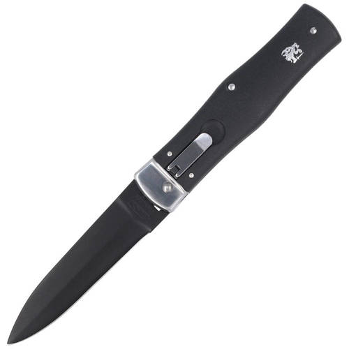 Mikov - Spring Knife Predator ABS 241-NH-1/KP - AISI 420 - Black - V1707509 - Spring Assisted Knives