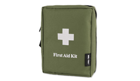 Mil-Tec - First Aid Kit - Large - Green - 16027001 - First Aid