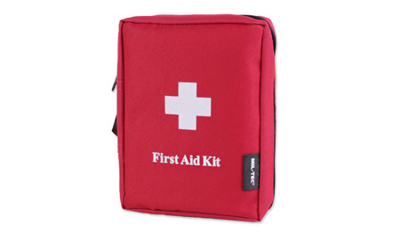 Mil-Tec - First Aid Kit - Large - Red - 16027000 - First Aid