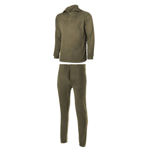 Mil-Tec - Fleece Thermal Underwear - Olive Drab - 11220001 - Thermoactive Underwear