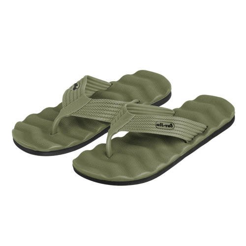 Mil-Tec - Flip Flops Combat - Olive Drab - 12893001 - Military Boots