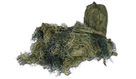 Mil-Tec - Ghillie Cover 'Anti Fire' - 140 x 100 cm - Woodland - Camouflage Systems