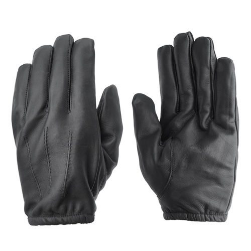 Mil-Tec - Leather Gloves with Kevlar® - Black - 12503002 - Tactical Gloves