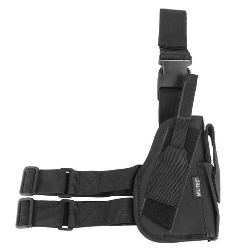 Mil-Tec - Leg Holster - M9, USP, P99, SIG - Right - Black - 16140002 - Leg Holsters