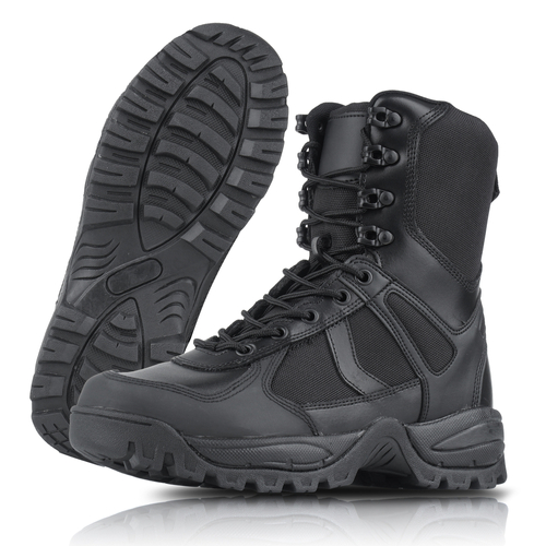 Mil-Tec - Patrol One Zip Tactical Boots - Black - 12822302 - Winter military boots