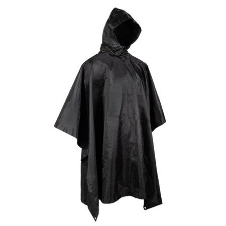 Mil-Tec - Poncho Basic Ripstop - Black - 10628002 - Rain Capes