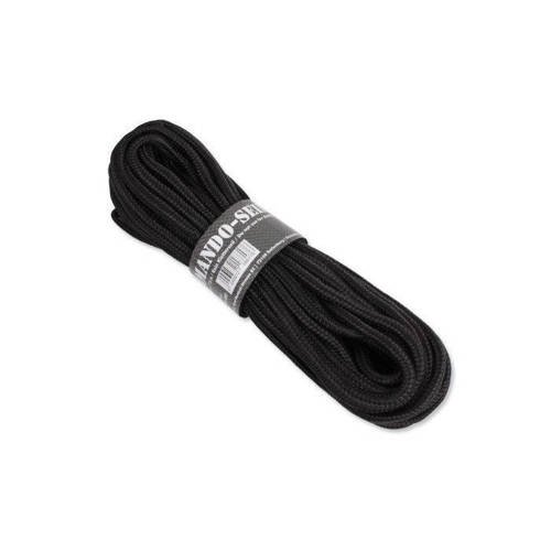 Mil-Tec - Rope 5mm - 15m - 220kg - Black - 15941002-005 - Ropes & Straps