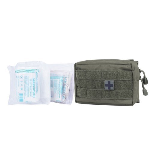 Mil-Tec - Small MOLLE 25-piece First Aid Set - OD Green - 16025301 - First Aid