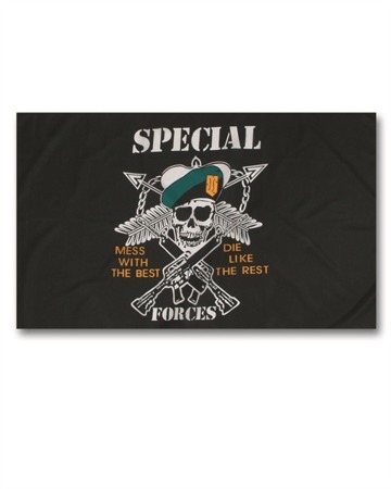 Mil-Tec - Special Forces Flag - 90 x 150 cm - 16789000 - Flags