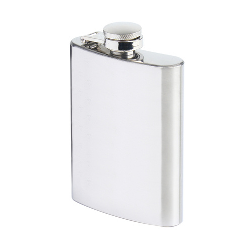 Mil-Tec - Stainless Steel Flask - 110 ml - Silver - 14520018-004 - Hip Flasks