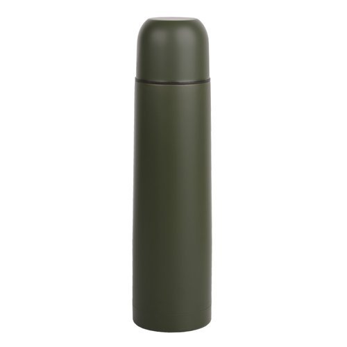 Mil-Tec - Stainless steel vacuum flask - 1L - OD Green - 14532000 - Mugs & Thermoses