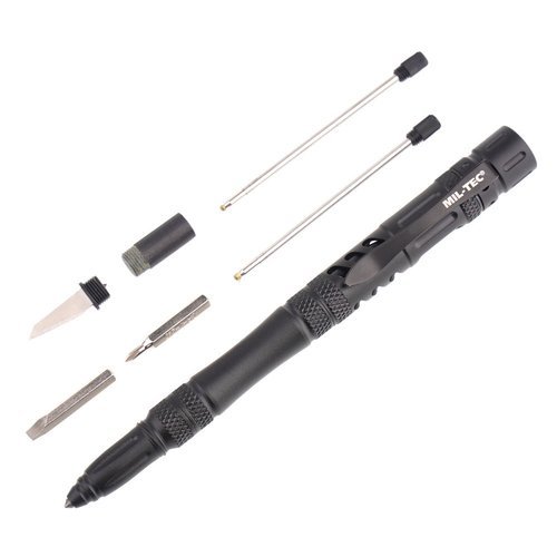 Mil-Tec - Tactical Pen Pro - Black - 15990200 - Pens & Pencils