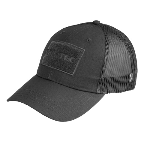 Mil-Tec - Trucker Baseball Cap - Black - 12318502 - Baseball & Patrol Caps