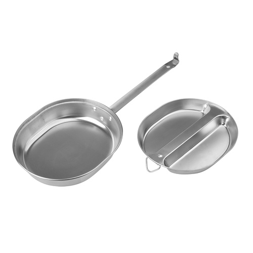 Mil-Tec - US Mess Kit - Stainless steel - 14665000 - Mess Tins