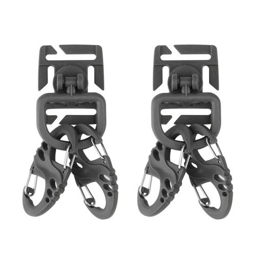 Mil-Tec - Ultimate Tactical Set - Black - 13457602 - Plastic Carabiners