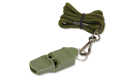 Mil-Tec - Whistle - No Ball - OD Green - 16328100 - Whistles