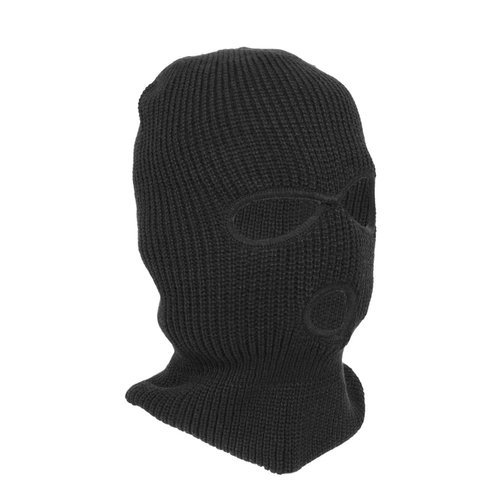 Mil-Tec - Winter Balaclava - 3 Holes - Black - 12113002 - Balaclavas