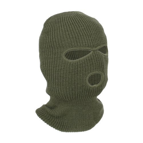 Mil-Tec - Winter Balaclava - 3 Holes - OD Green - 12113001 - Balaclavas