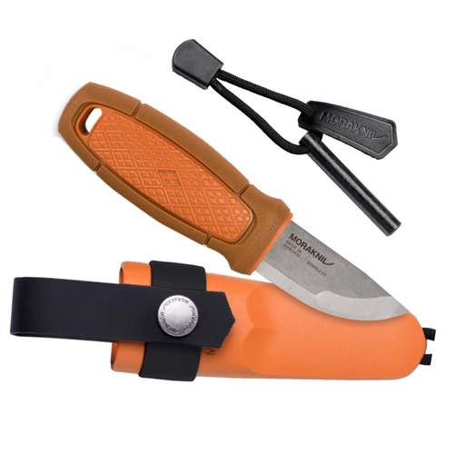 Morakniv - Outdoor Eldris Neck Knife - Stainless Steel - Orange - NZ-ELN-SS-95 - Fixed Blade Knives