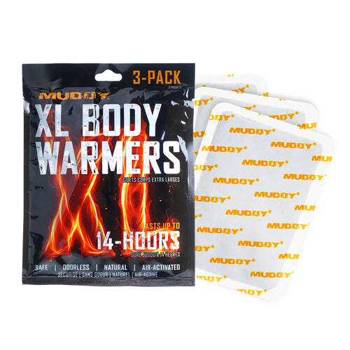 Muddy - XL Body Warmer - 3 pack - MUD-XLDWNA-3PK  - Heaters & Warmers