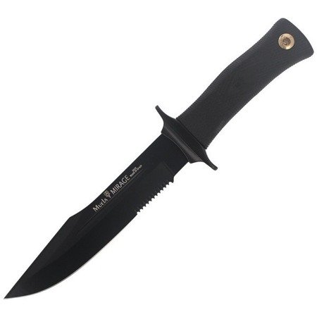 Muela - Tactical Knife Rubber Handle 180mm - MIRAGE-18N - Fixed Blade Knives