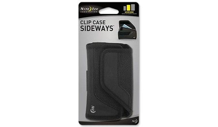 Nite Ize - Clip Case Sideways - Medium - Black - CCSM-03-01 - Mobile Device Accessories