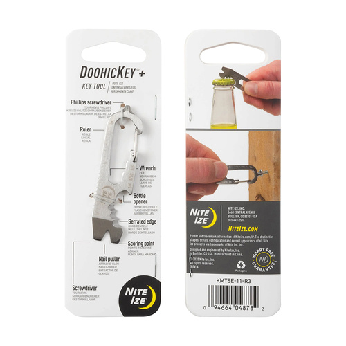 Nite Ize - DoohicKey+ Key Tool - KMTSE-11-R3 - Microtools