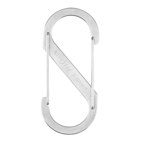 Nite Ize - S-Biner #5 - Stainless - SB5-03-11 - Steel Carabiners