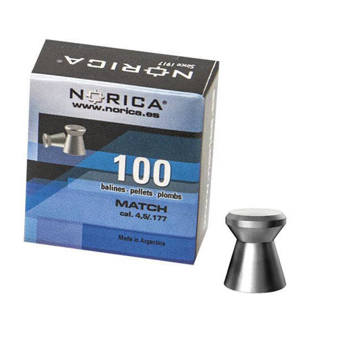 Norica - Match Air Rifle Pellets - 5.5 mm - 100 pcs. - 196.00.003 - Diabolo