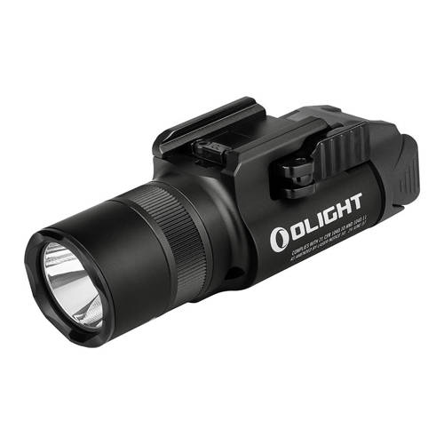 Olight - Tactical LED Flashlight with Laser Sight BALDR Pro R - 1350 lumens - Green Laser - Black - Tactical Flashlights