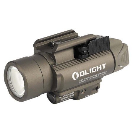 Olight - Weapon Light with Laser Sight BALDR Pro - 1350 lumens - Desert Tan - Tactical Flashlights