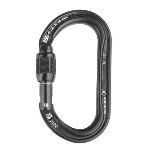 Petzl - Carabiner OK - SCREW-LOCK - M33A SLN - Aluminum Carabiners