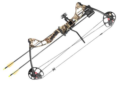 Poe Lang - Compound Bow Rex Quad - 20-65 lb - 28" - Camo - CO-029F - Bows