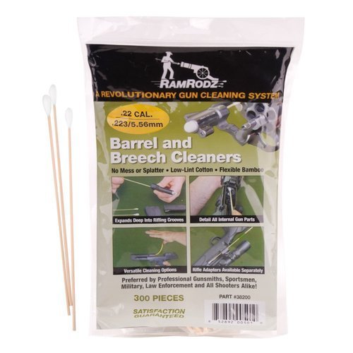 RamRodz - Barrel and Breech Cleaners - .22 / .223 / 5.56 mm - 300 pcs - #22300 - Rods & Brushes