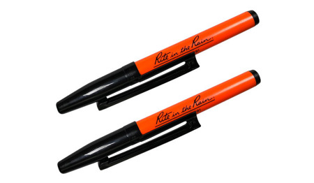 Rite in the Rain - All-Weather Belt-Clip Pen - 2 pcs - Blaze Orange - Nº OR91 - Pens & Pencils