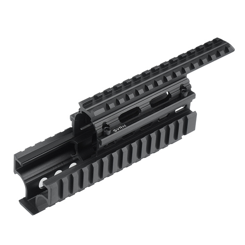 SVRN - RIS / Picatinny Hand Guard for AK - Aluminum - Black - SVRN-AK-HGR-01 - AK Platform