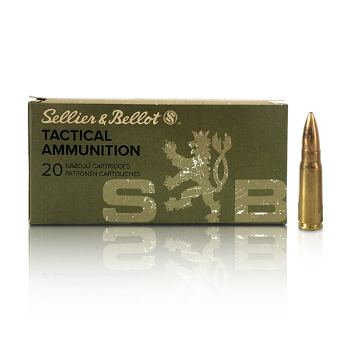 Sellier&Bellot - Rifle Ammunition 7,62 x 39 FMJ 124 gr - Rifle Ammunition