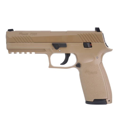 Sig Sauer - SIG P320® Pistol Airgun - Blow Back - 4,5 mm - Coyote - AIR-P320-177-30R-CYT - Airgun Pistols