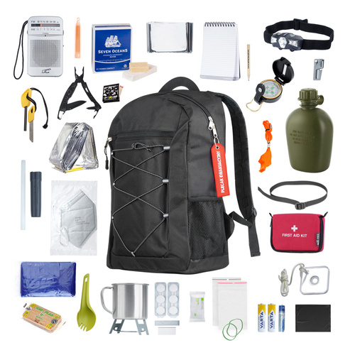 SpecShop.pl - Evacuation Backpack with Equipment - Extended - City, EDC, one day (up to 25 liters)