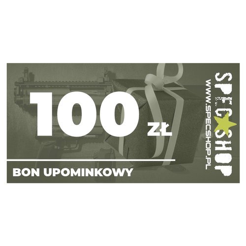 SpecShop.pl - Gift Card - 100 PLN  - Gift Idea up to €25