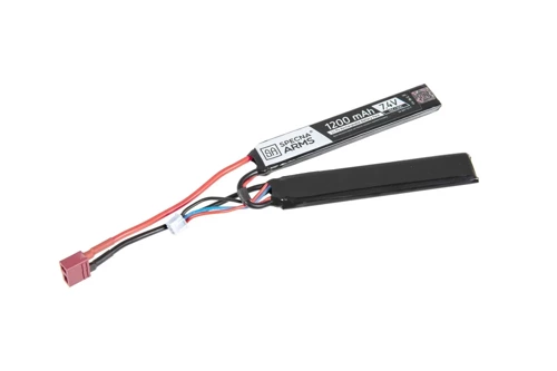 Specna Arms - AEG LiPo 7.4V 2 Module Battery - 1200 mAh - SPE-06-024605 - LiPo 7.4 V Batteries