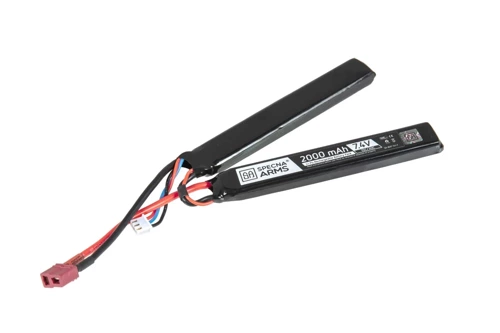 Specna Arms - AEG LiPo 7.4V 2 Module Battery - 2000 mAh - SPE-06-024609 - LiPo 7.4 V Batteries